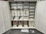 Hager Zählerschrank 2x 3.HZ Zählerfeld + 1x TSG-Feld + 1x Verteilerfeld 5-reihig mit APZ-Raum ZB34S